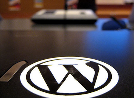 WordPress logo sticker