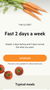 Lifesum Review. Lifestyle Calories Tracker Fasting DIet