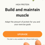 Lifesum Review. Lifestyle Calories Tracker. Build Muscle High Protein DIet